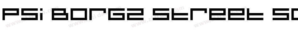 Psi Borgz Street Scrawl字体转换